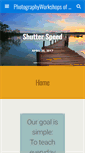 Mobile Screenshot of photographyworkshopsofutah.com
